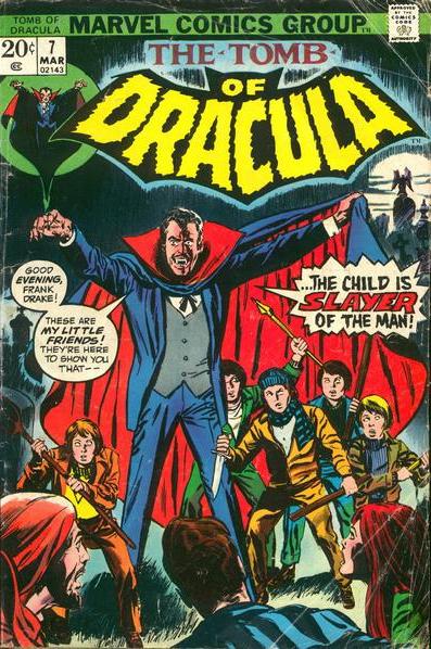 Marvel Horror The Tomb Of Dracula Issues 7 11