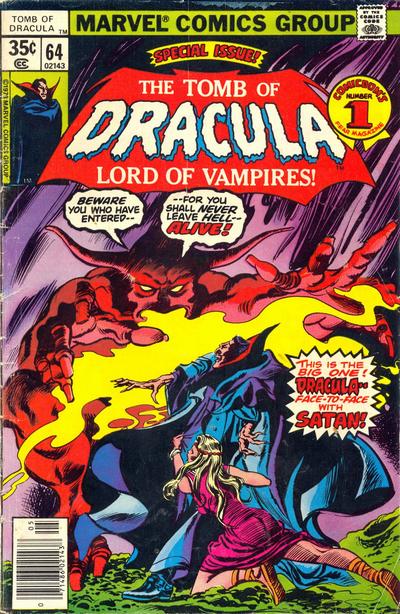 Marvel Horror - The Tomb of Dracula - issues 37 - 70